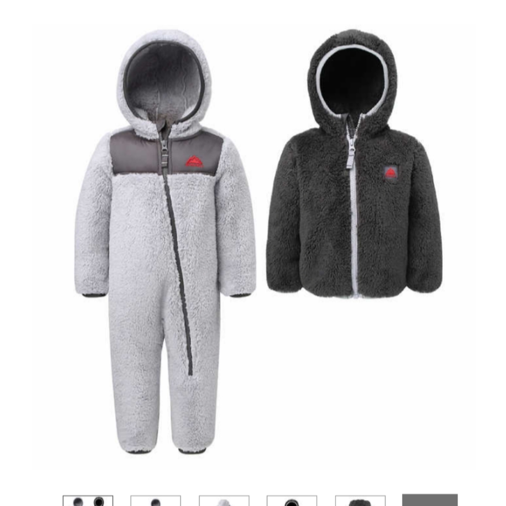 Snozu infant 2piece fleece set
